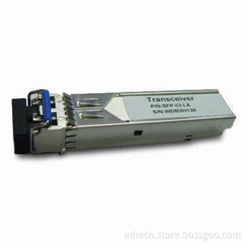 SFP Fiber Optic Module, 60km with Dual Data Rate of 1.25bps Operation